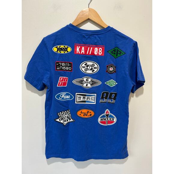First Row t shirt size S blue car theme - Picture 4 of 6
